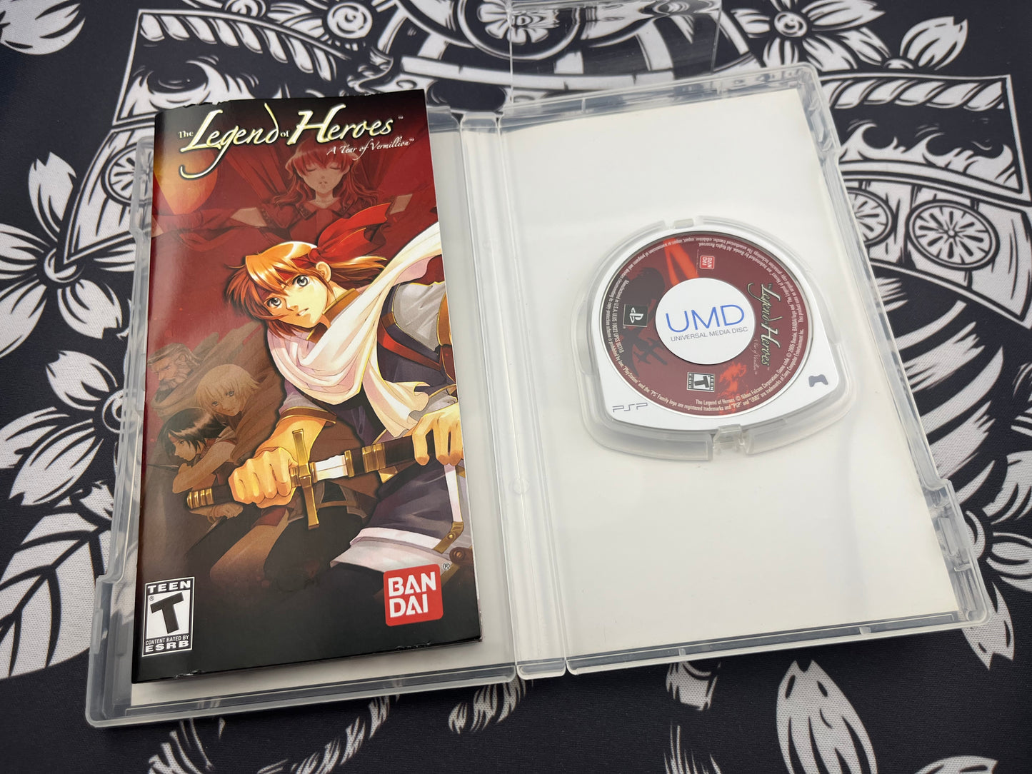 The Legend of Heroes A Tear of Vermillion PSP CIB