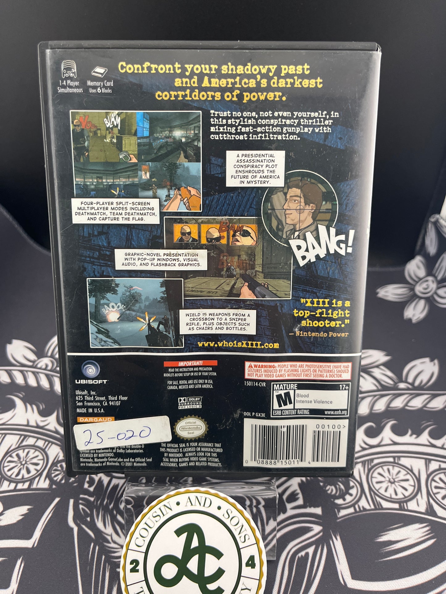 Thirteen XIII GC GameCube CIB