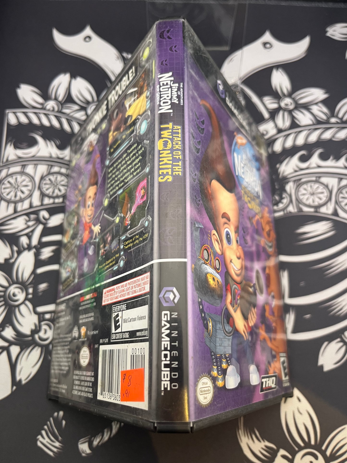 Jimmy Neutron Boy Genius Attack of The Twonkies GameCube CIB