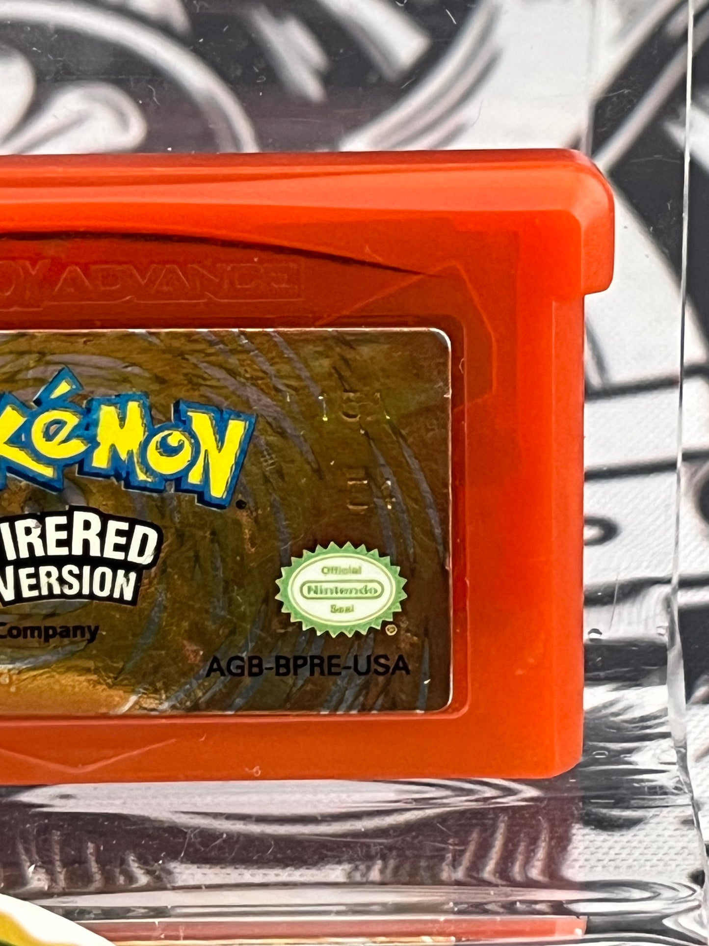 Pokémon Firered GBA Loose okay Label