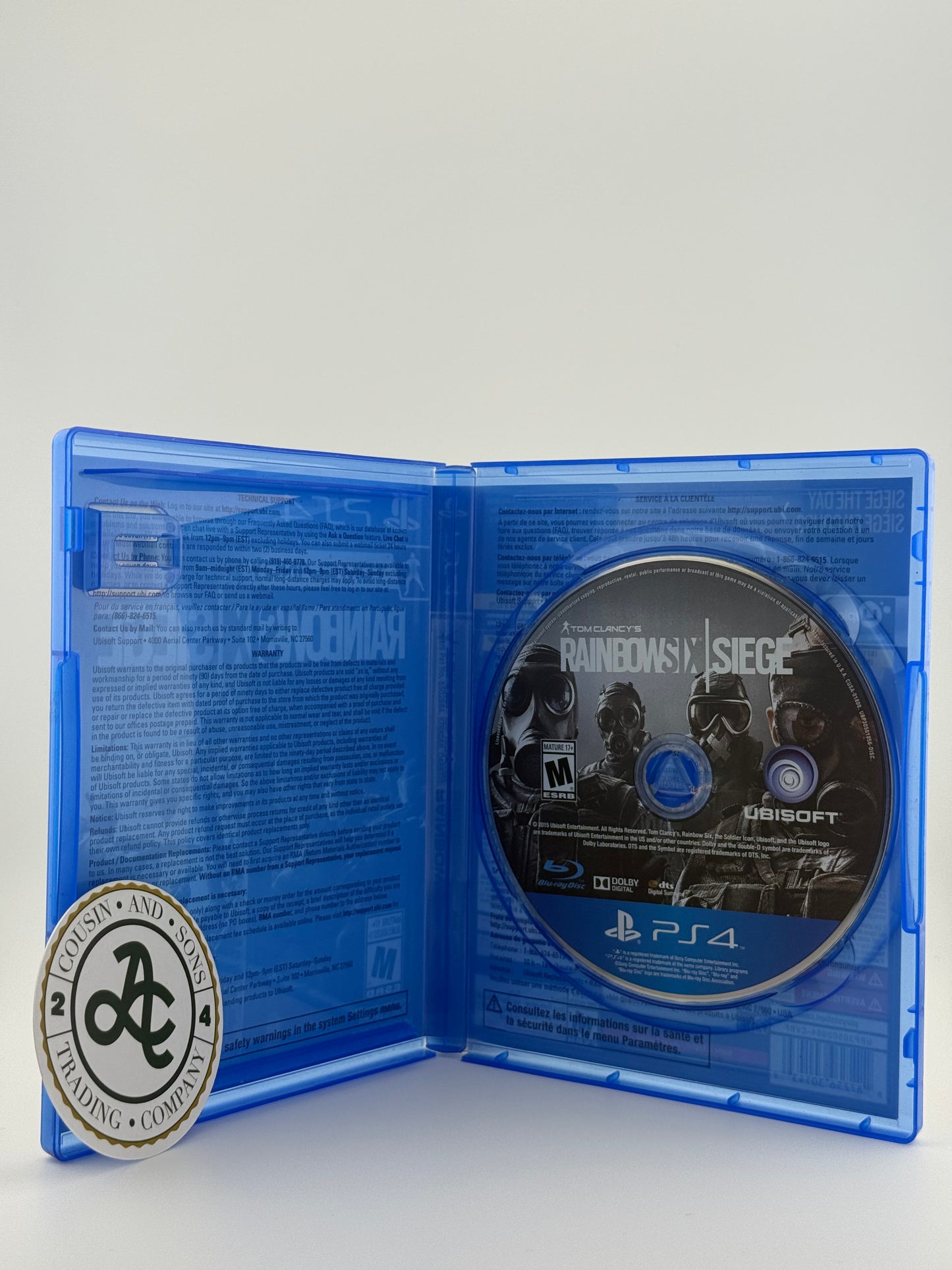 Rainbow Six Siege PS4 CIB