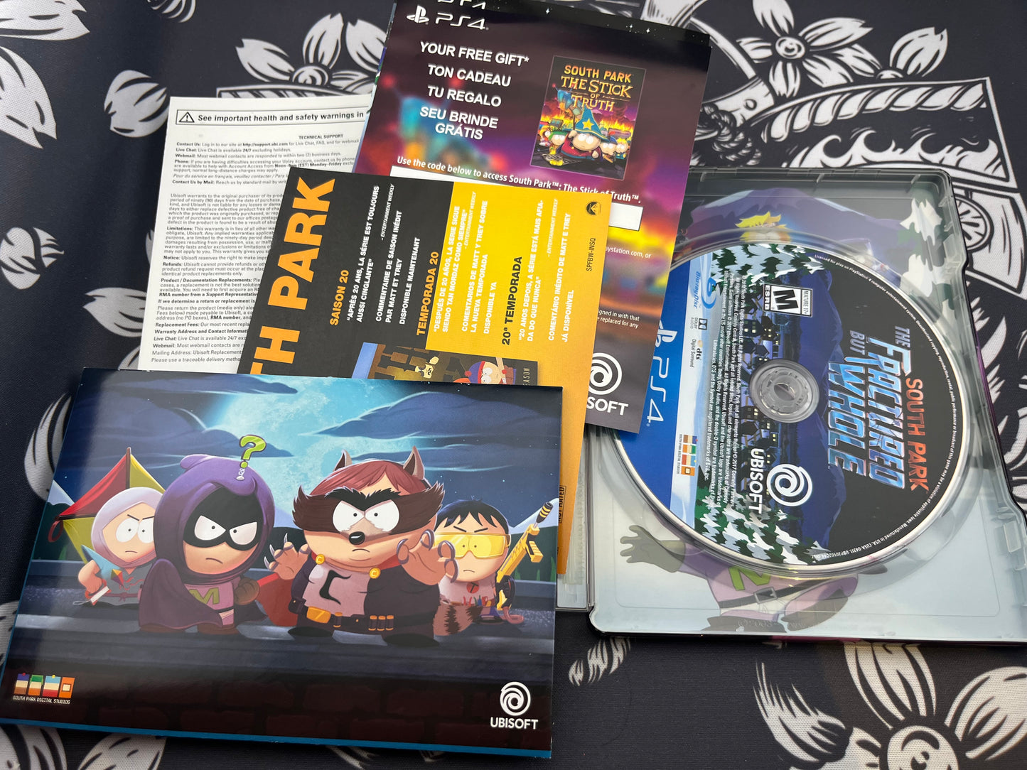 The South Park The Fractured but Whole Steelbook PS4 CIB