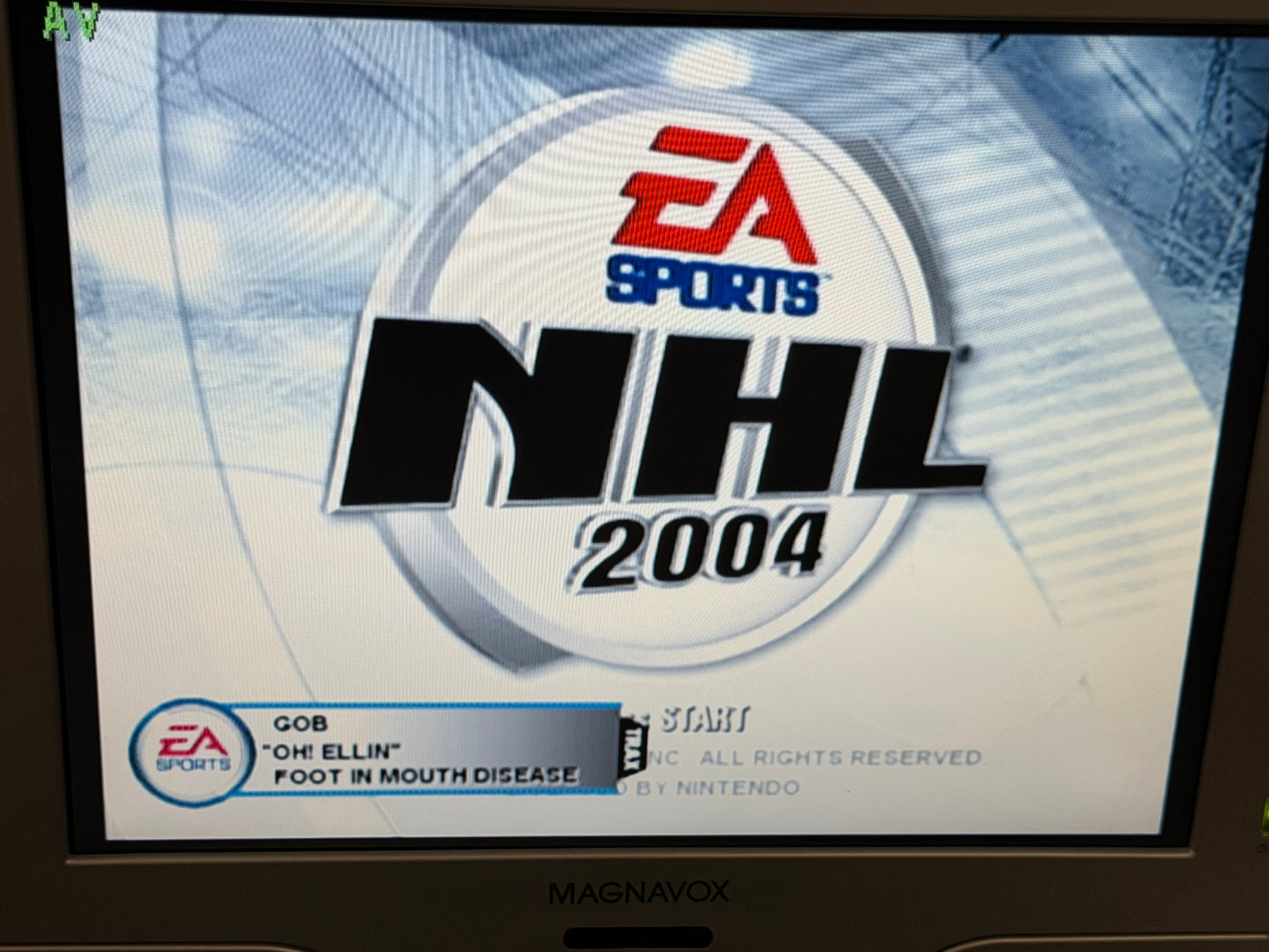 NHL 2004 GameCube CIB