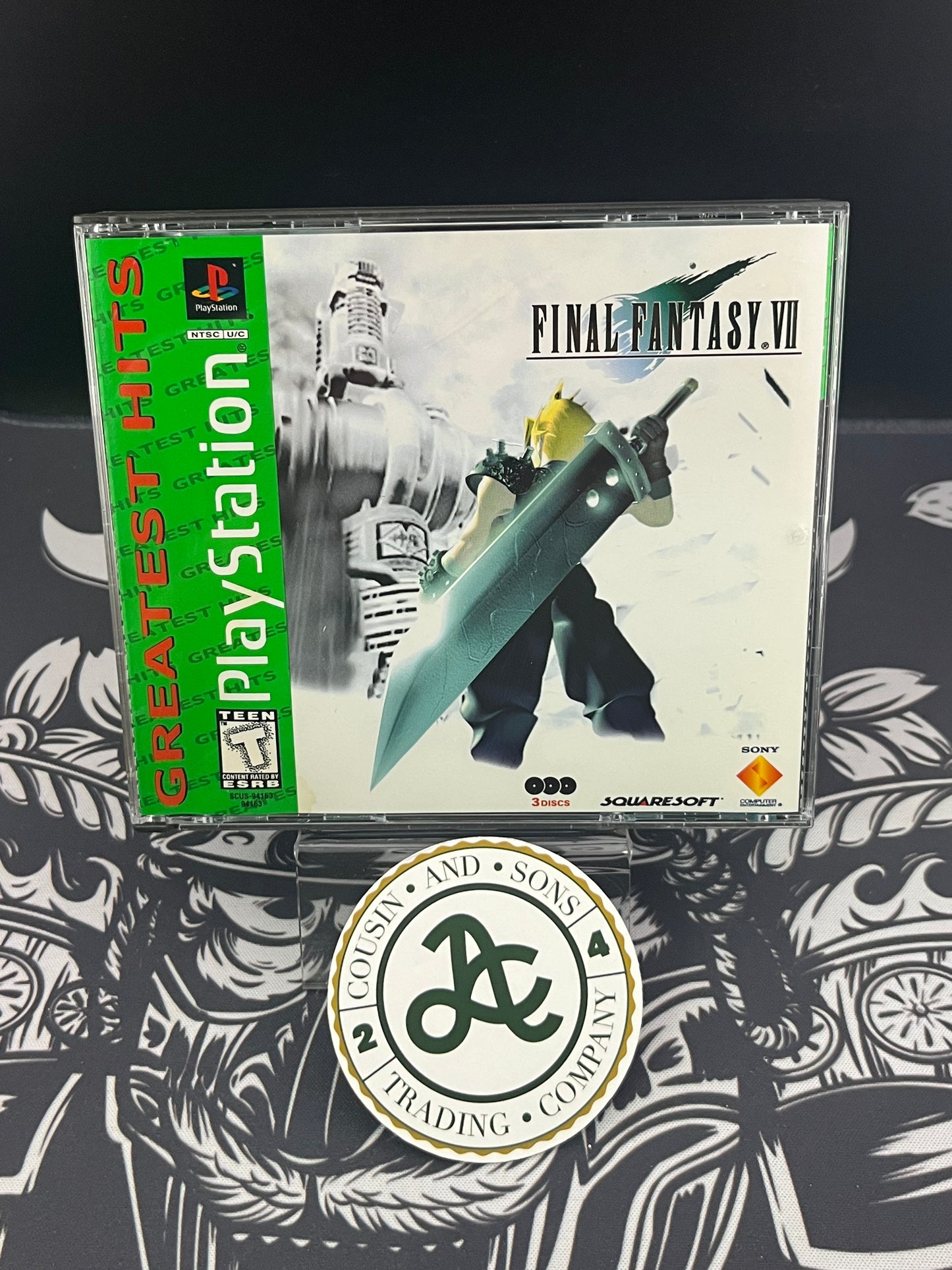 Final Fantasy VII 7 Greatest Hits PS1 CIB (Copy)