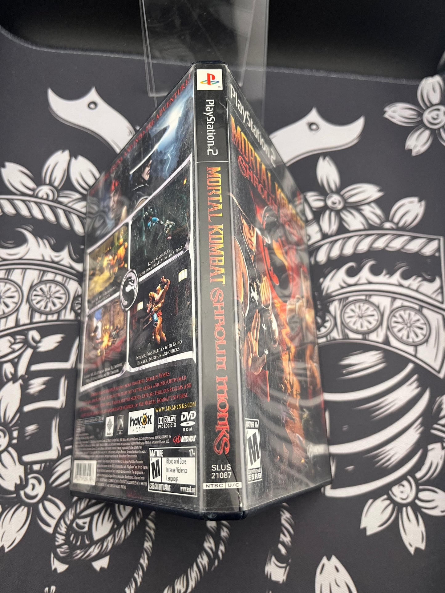 Mortal Kombat Shaolin Monks PS2 CIB