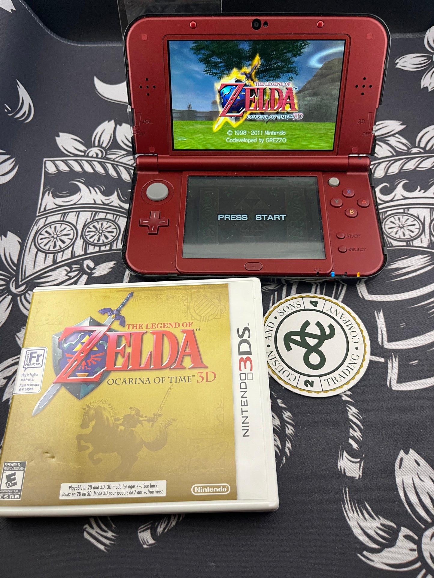 The Legend of Zelda Ocarina of Time 3D 3DS CIB