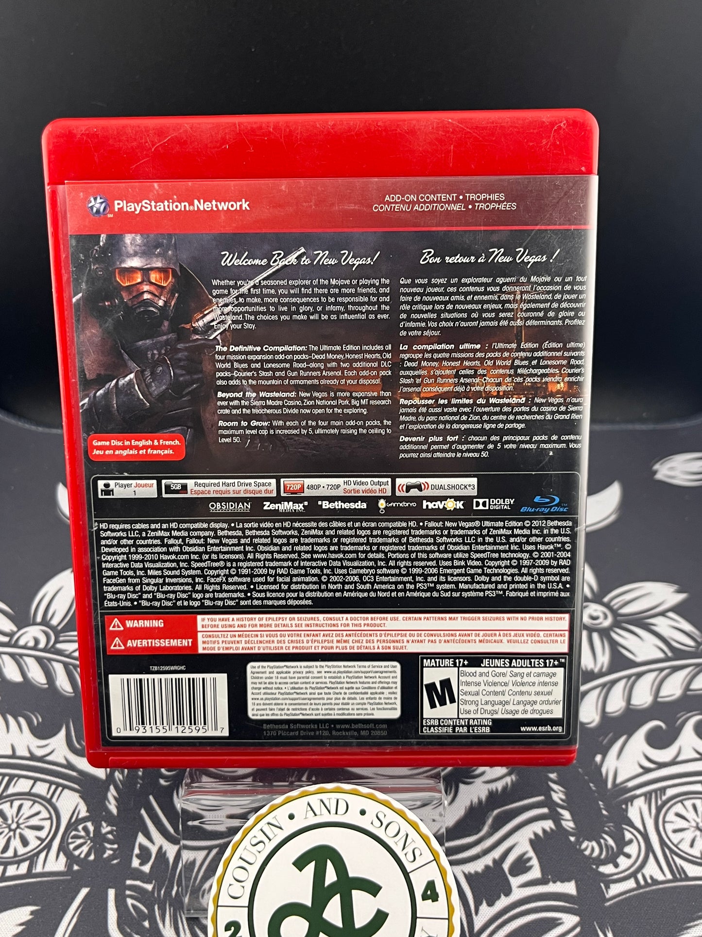 Fallout New Vegas Ultimate Edition Greatest Hits PS3 CIB