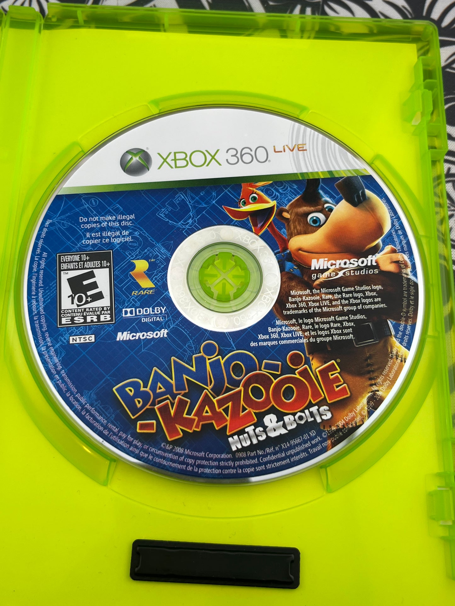 Banjo-Kazooie Nuts & Bolts Xbox 360 CIB