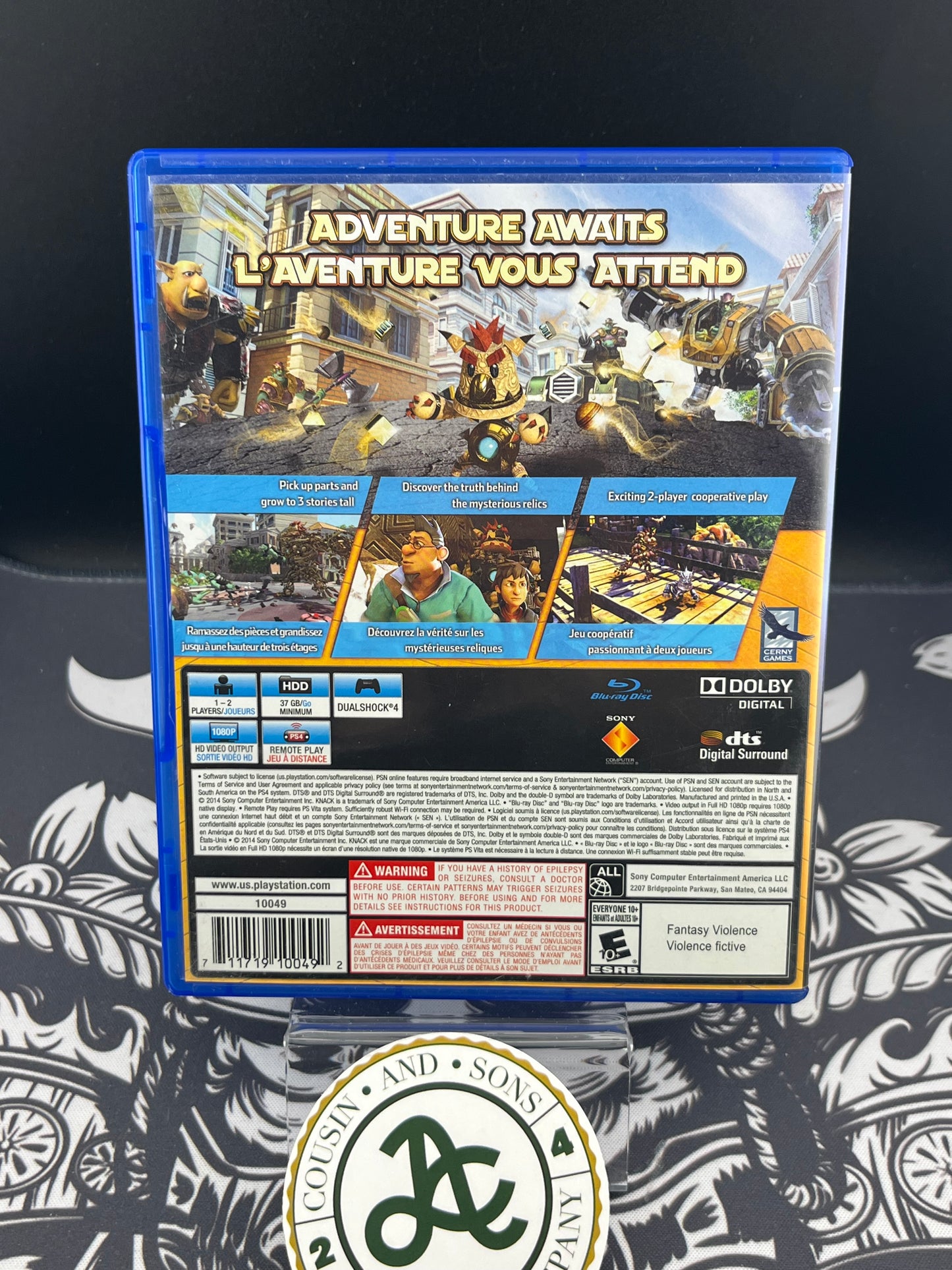 Knack PS4 CIB