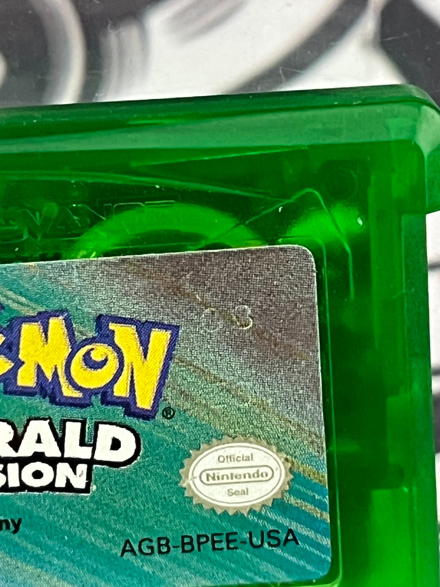 Pokémon Emerald Mint Label