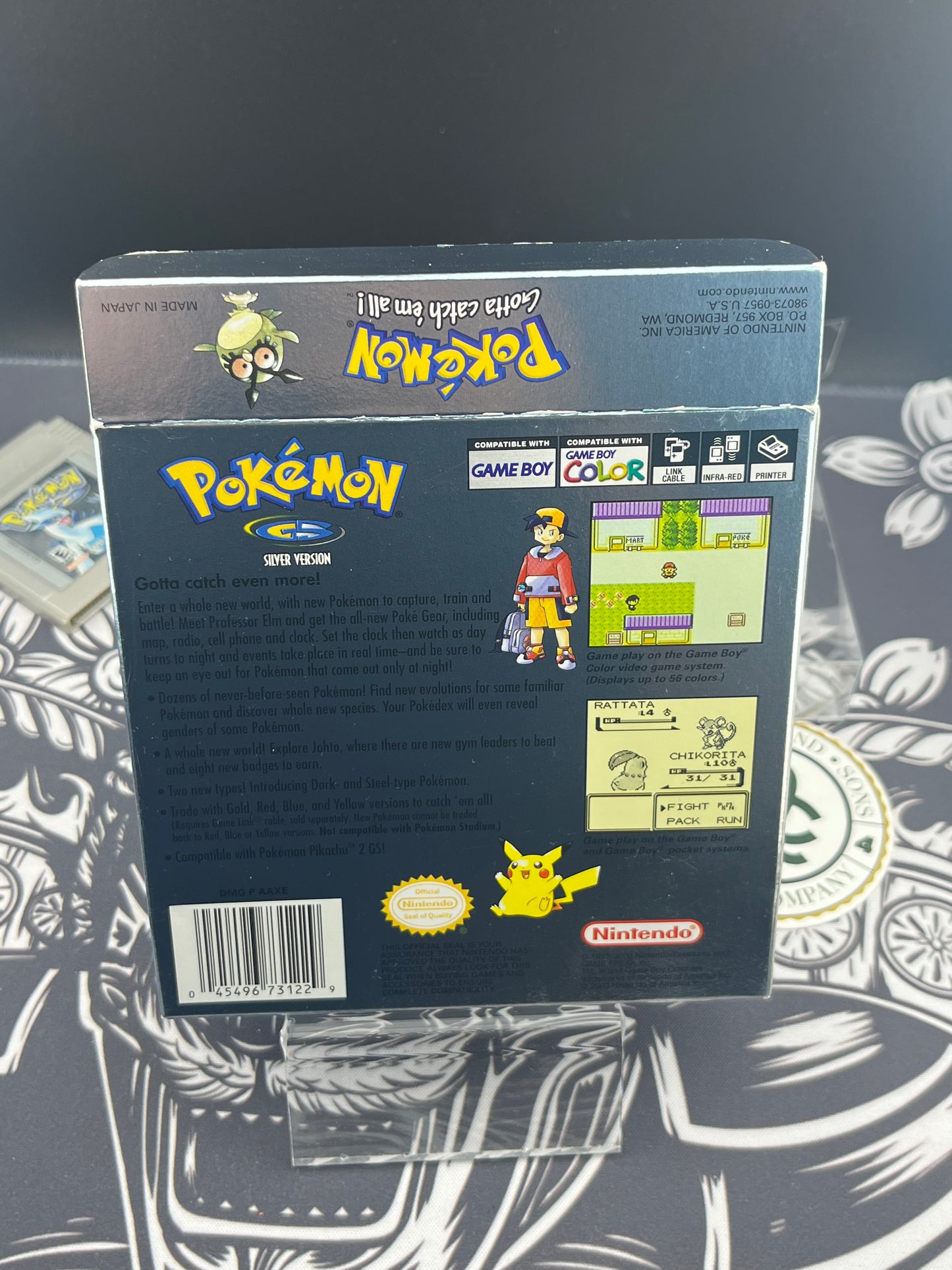 Pokémon Silver Gameboy CIB