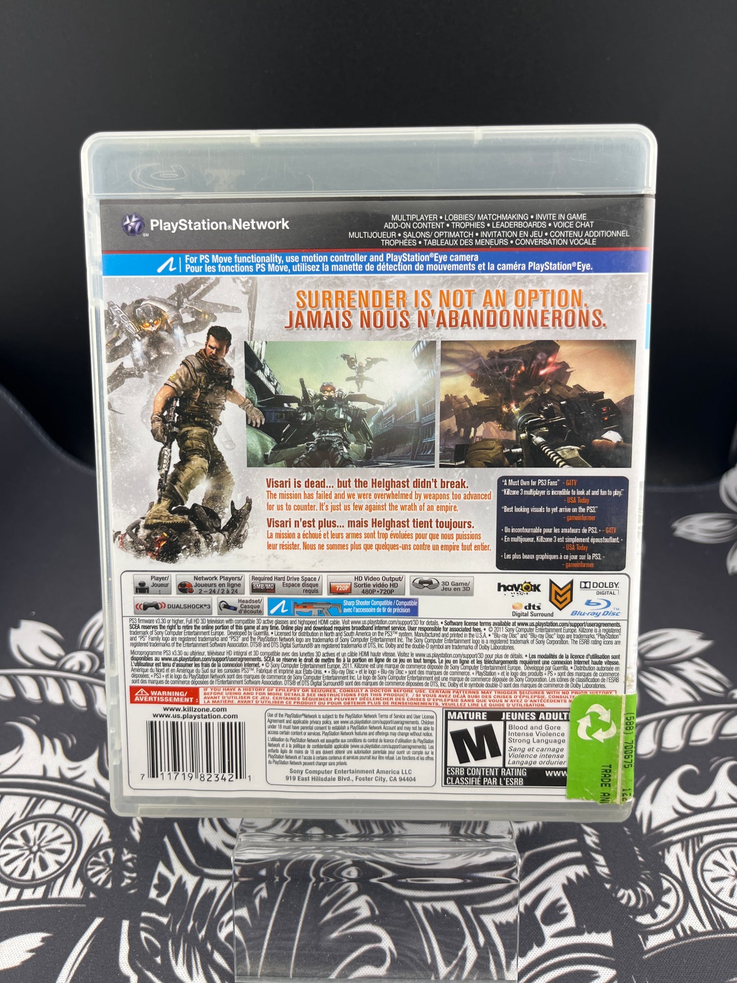 Killzone 3 PS3 CIB