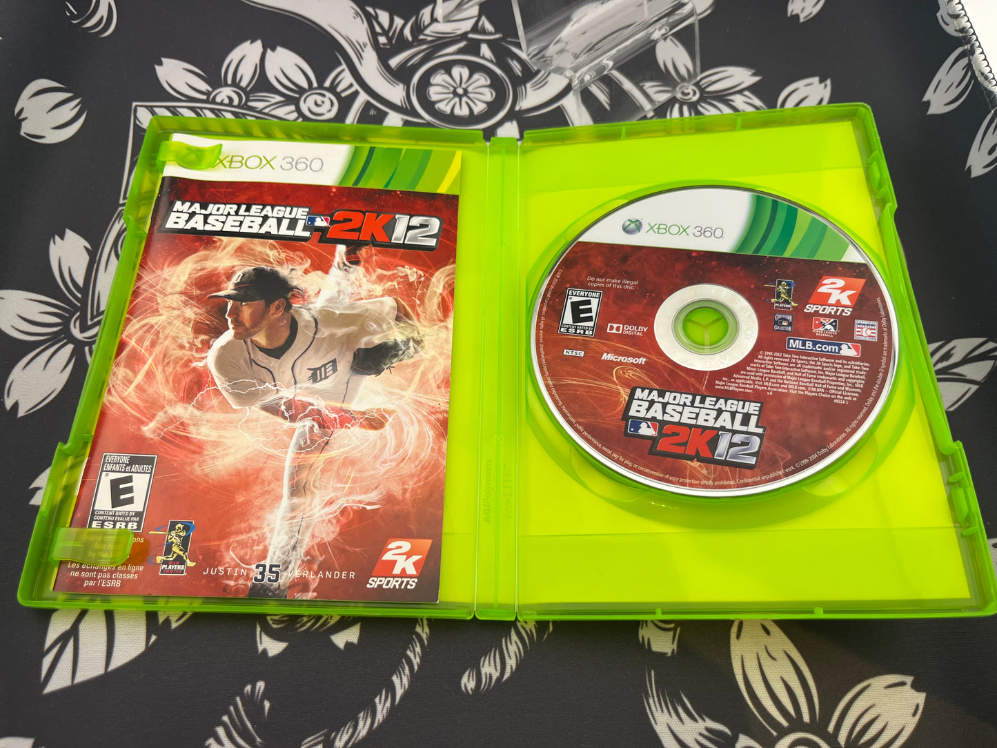 MLB 2K12 Major League Baseball Xbox 360 CIB