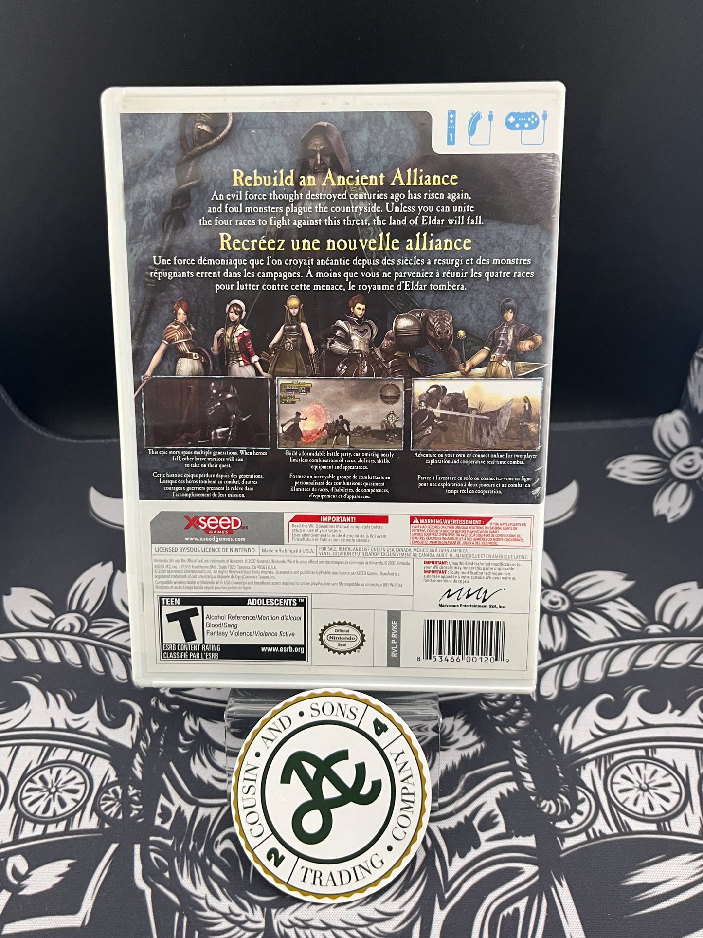 Valhalla Knights Eldar Saga Wii CIB