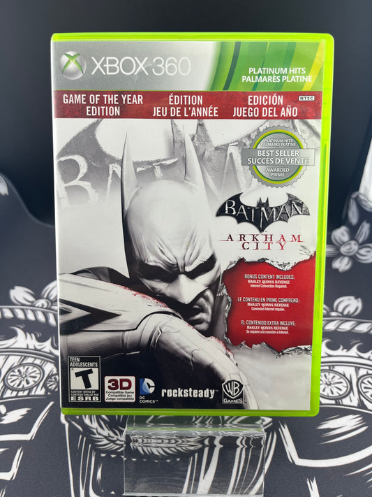 Batman Arkham City GOTY Xbox 360 CIB