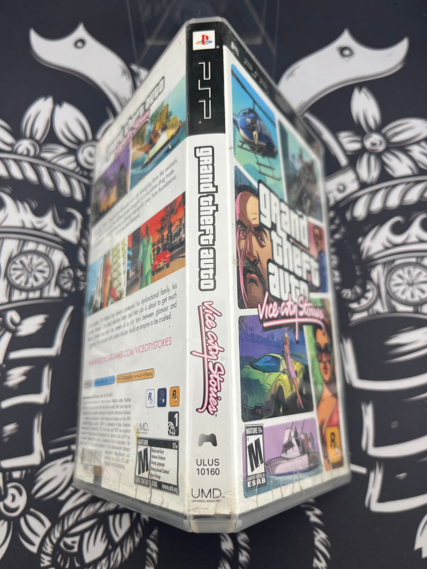 Grand Theft Auto Vice City Stories PSP - No Map - Okay condition CIB