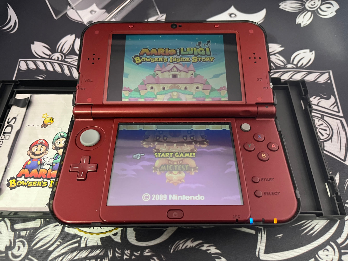 Mario and Luigi Bowser Inside Story (manual only + dmg)
