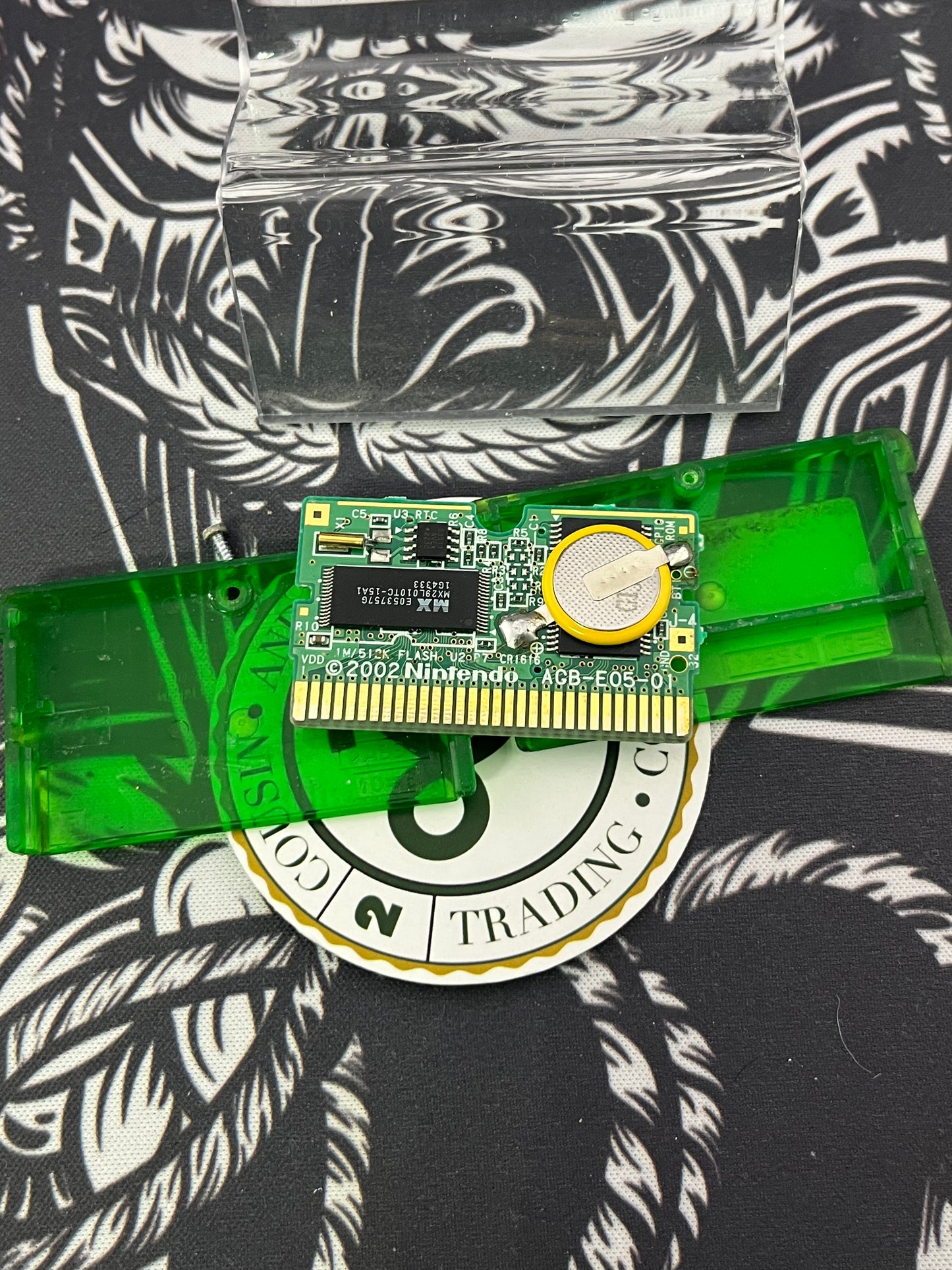 Pokémon Emerald GBA (okay label)