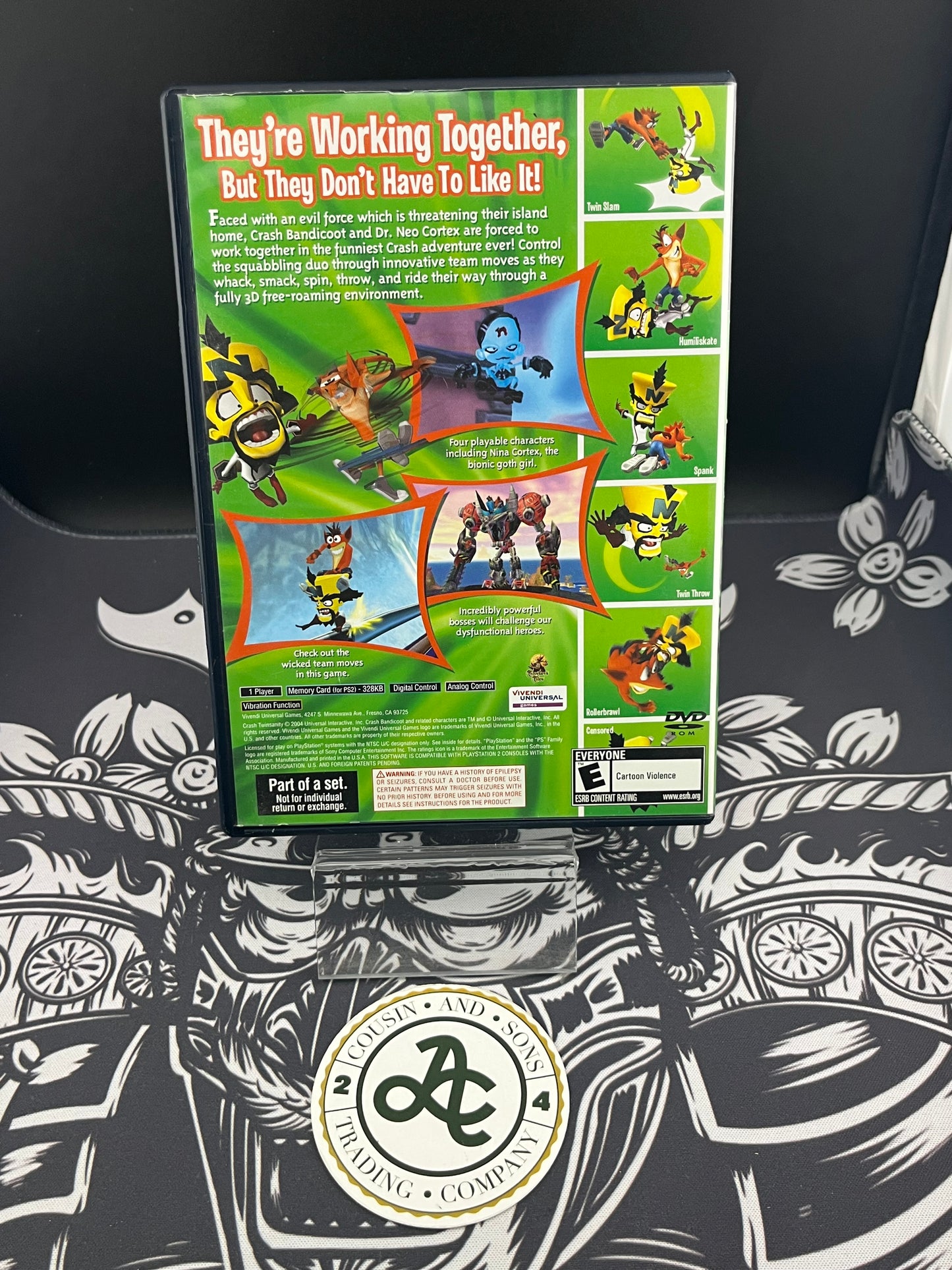 Crash TwinSanity PS2 CIB