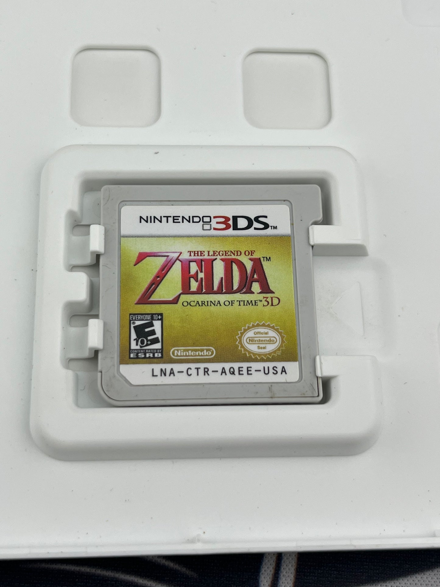 Zelda Ocarina of Time 3DS No Manual