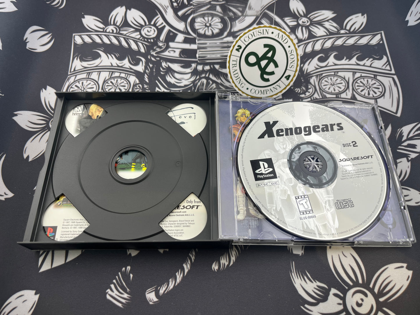 Xenogears PlayStation One PS1 CIB + Registration Card