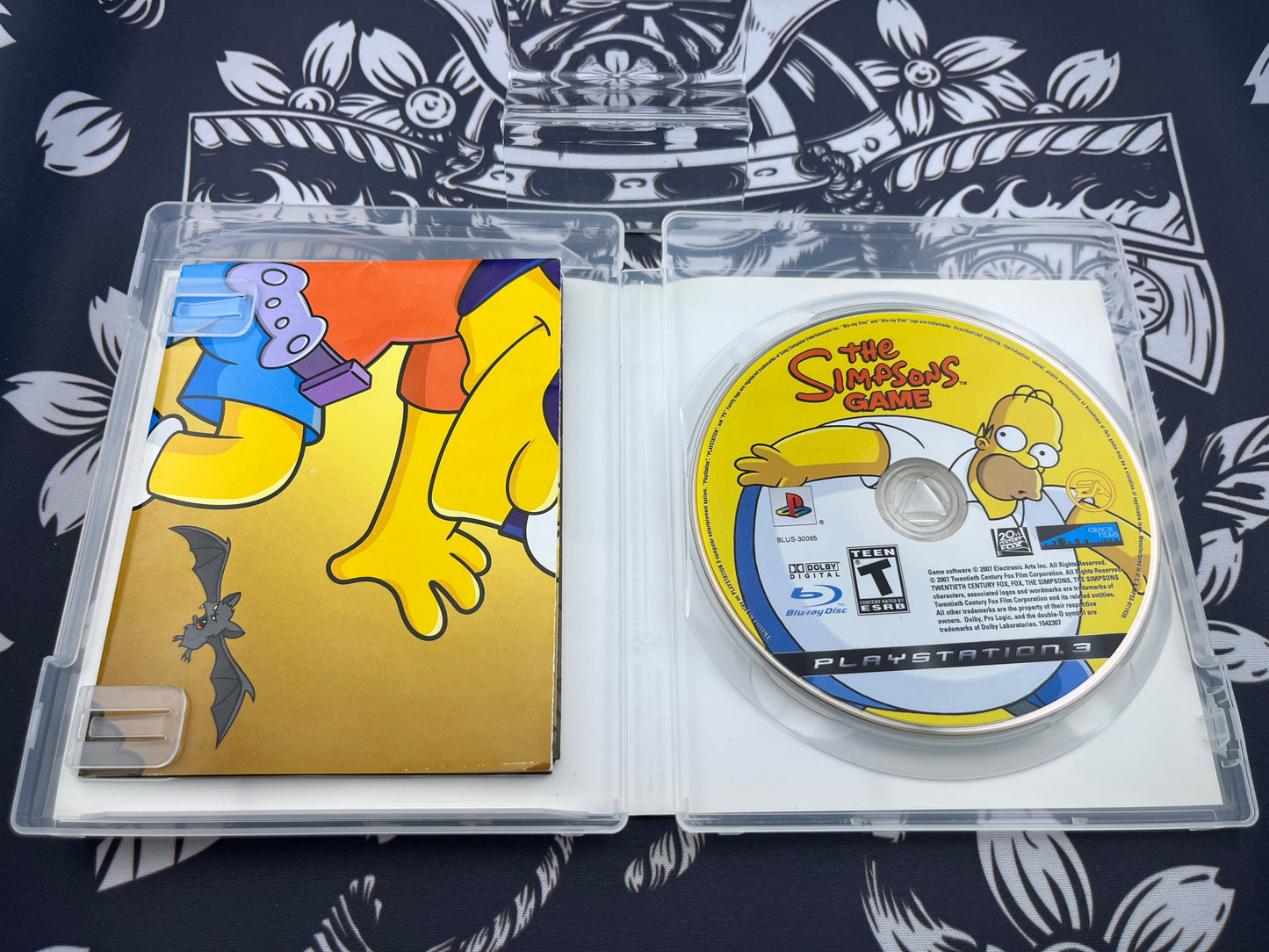The Simpsons Game PS3 + Poster - No Manual