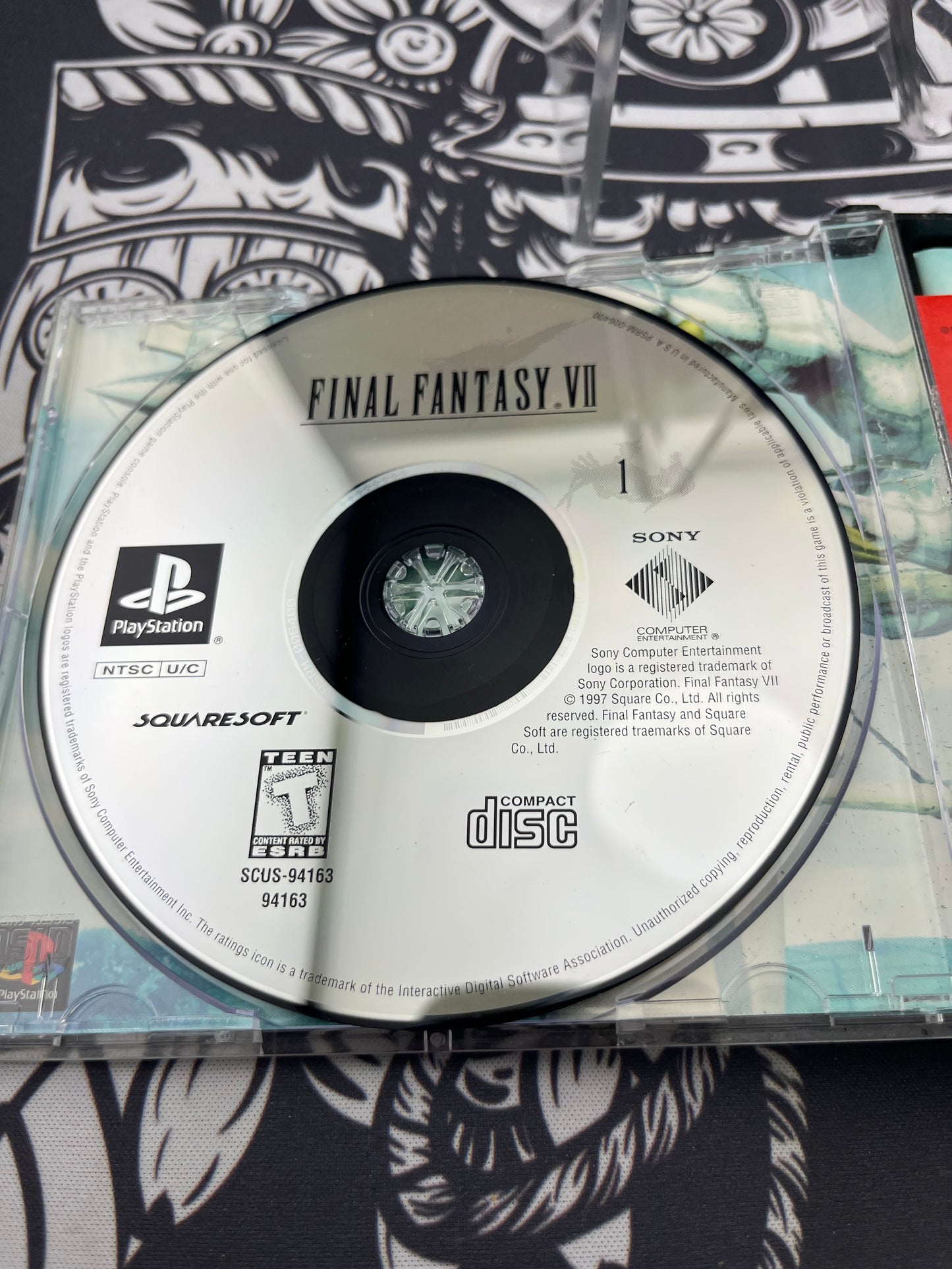 Final Fantasy VII 7 Greatest Hits PS1 CIB