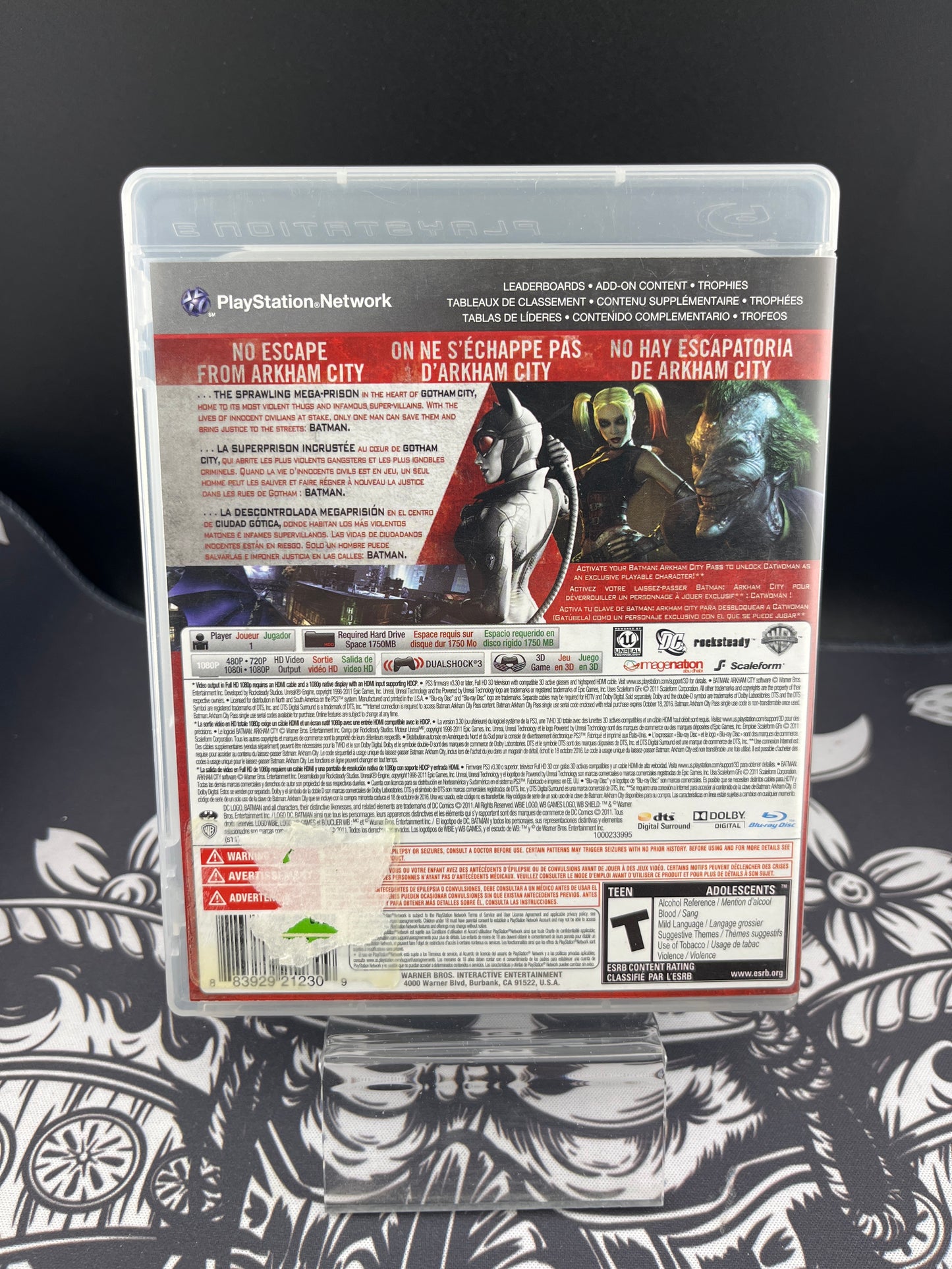 Batman Arkham City PS3 CIB