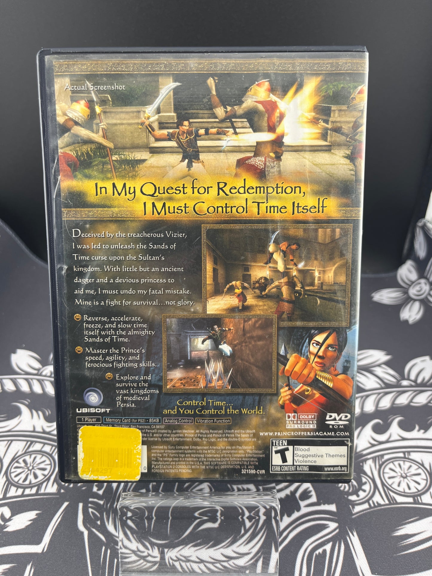 Prince of Persia The Sands of Time PS2 CIB