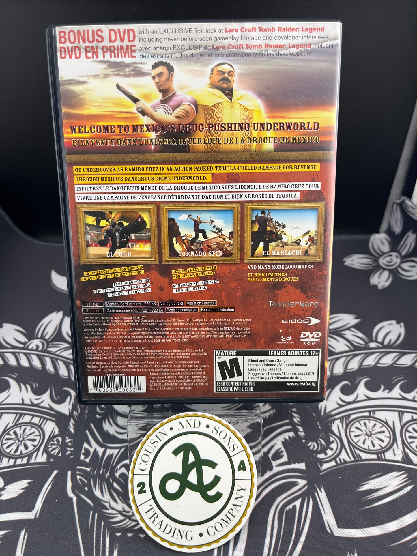 Total Overdose PS2 CIB