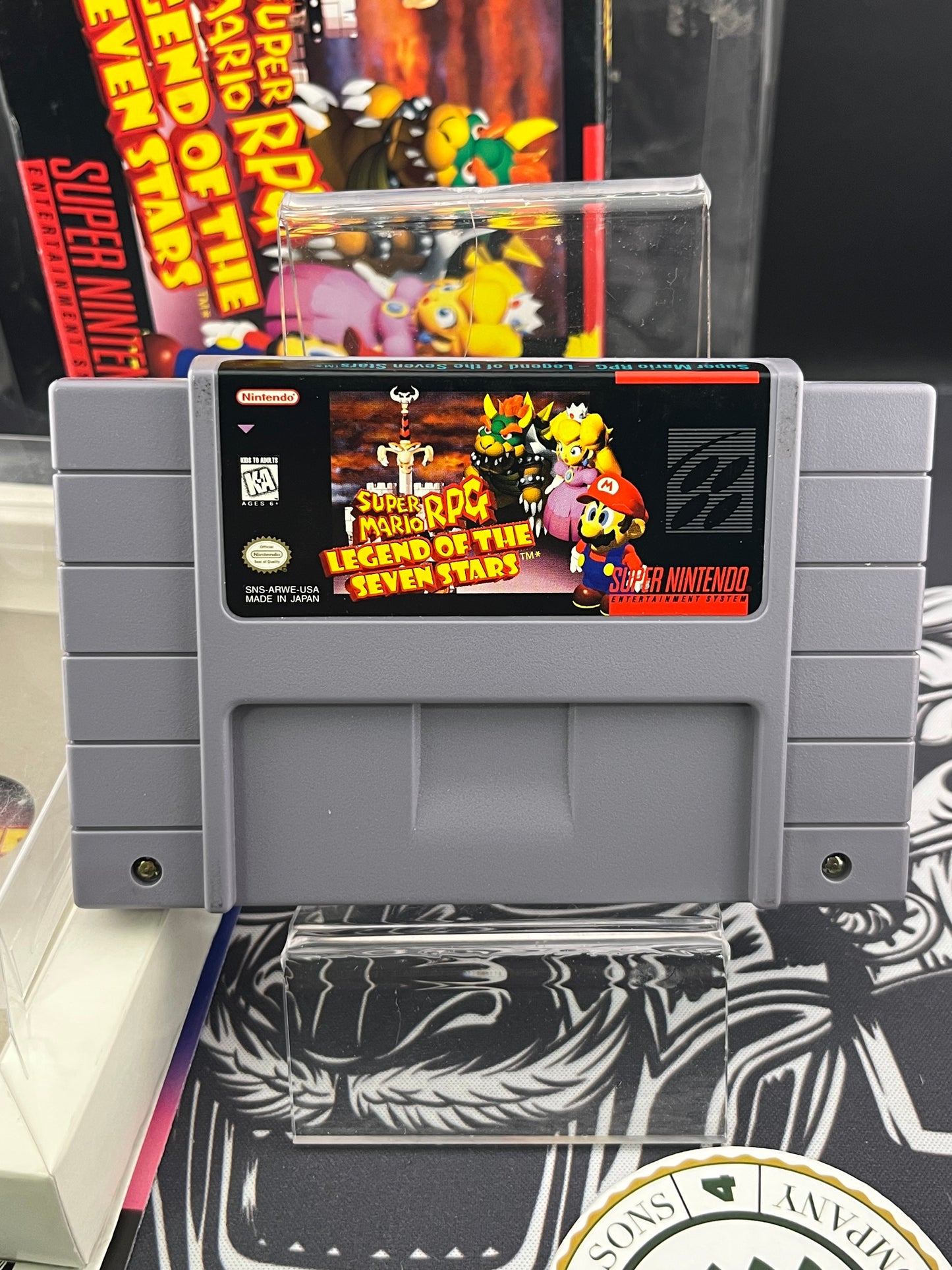 Super Mario RPG Legend of the Seven Stars  SNES CIB