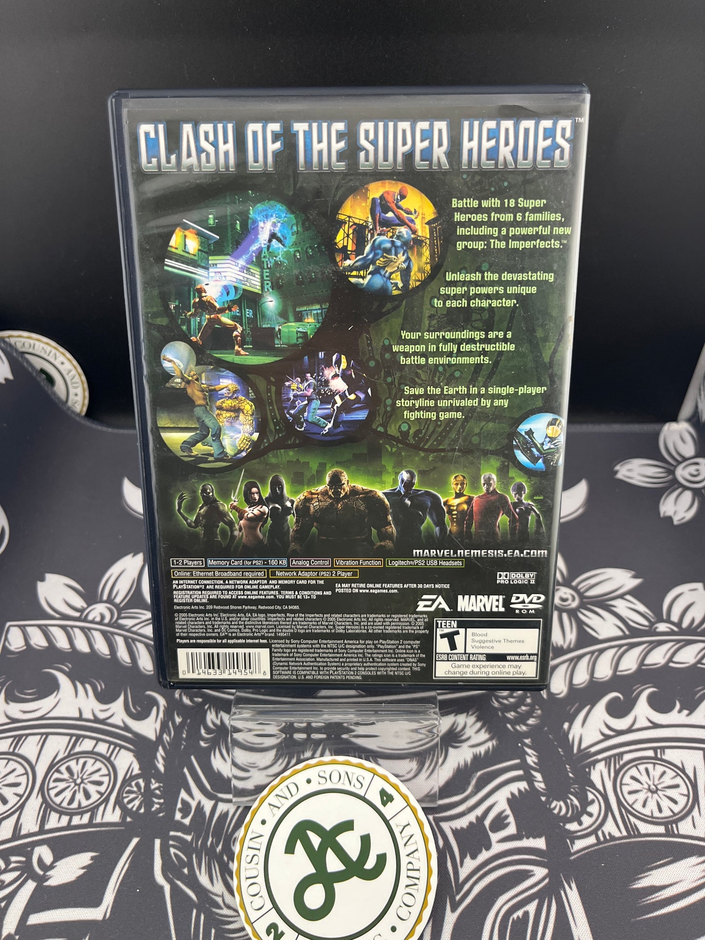 Marvel Nemesis PS2 CIB