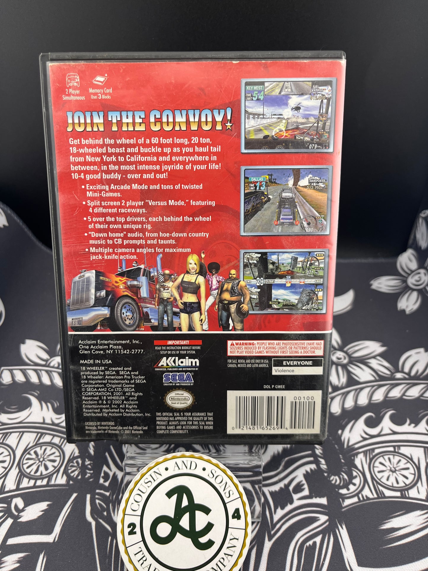 18 Wheeler GameCube CIb