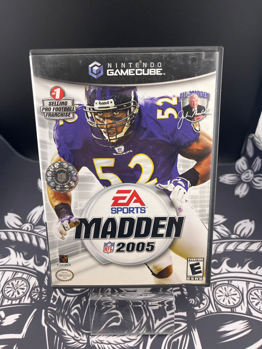 NFL Madden 2005 Nintendo GameCube CIB