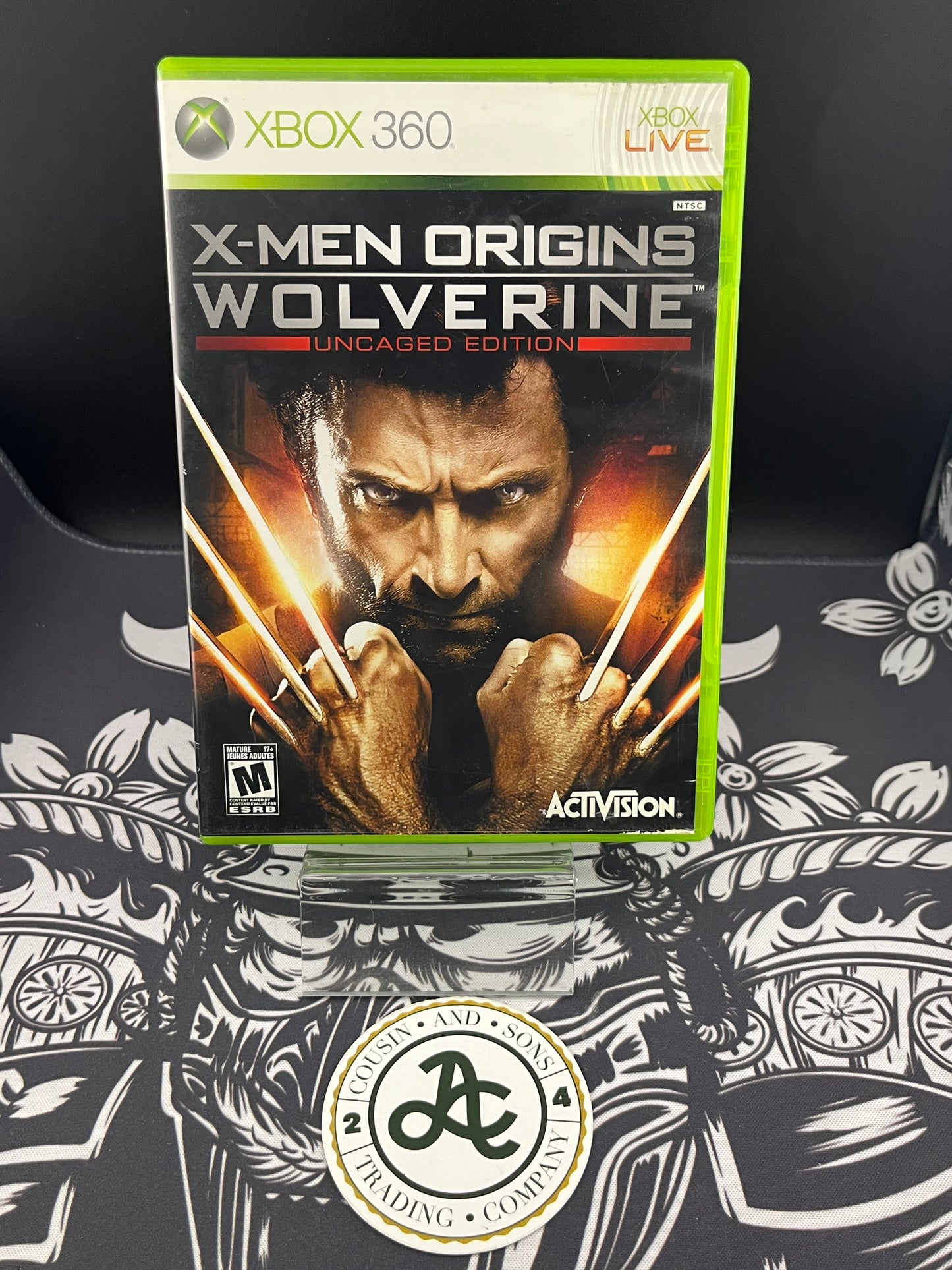 X-Men Origins Wolverine Xbox 360 No Manual