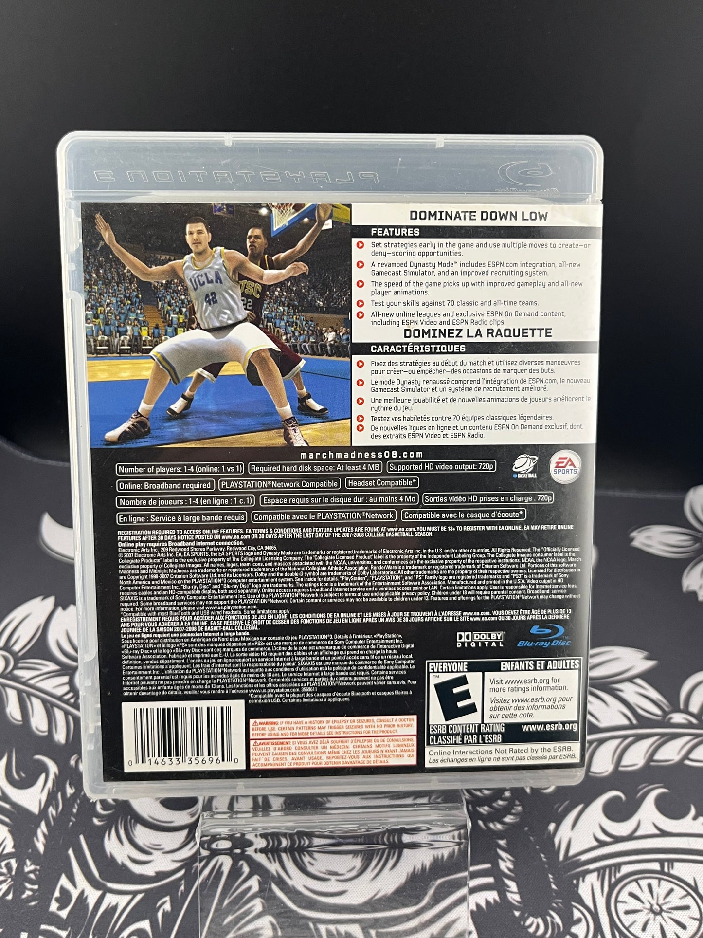 NCAA 08 March Madness PS3 CIB