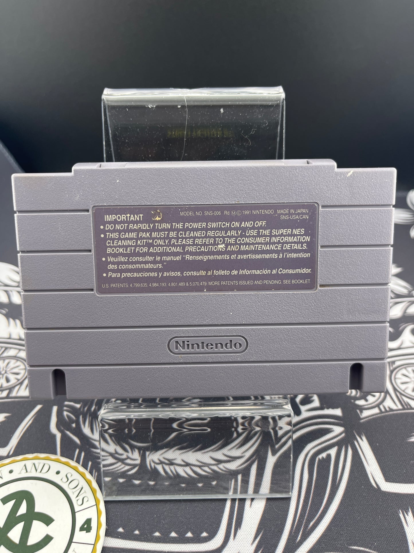 Street Fighter II 2 SNES Loose