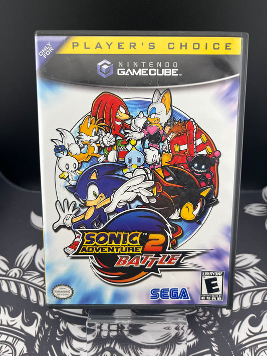 Sonic Adventure Battle 2 Players Choice GameCube CIB