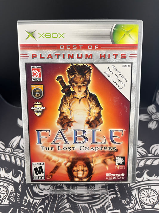 Fable The Lost Chapters, Best of PH Xbox CIB