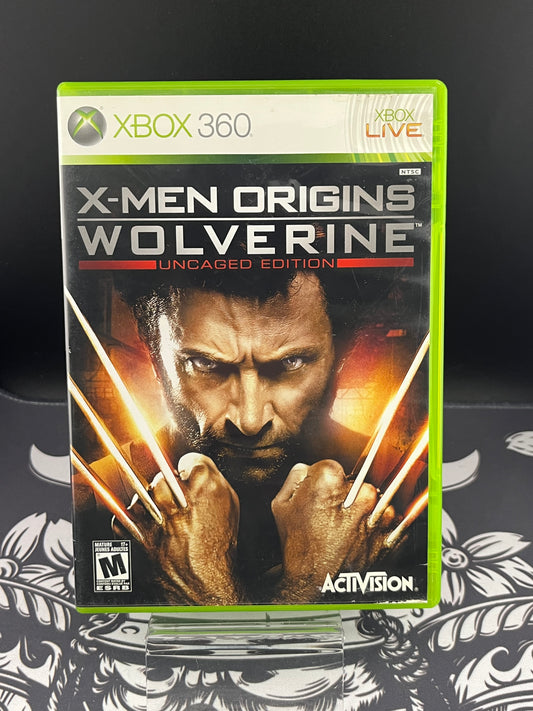 X-Men Origins Wolverine Xbox 360 No Manual
