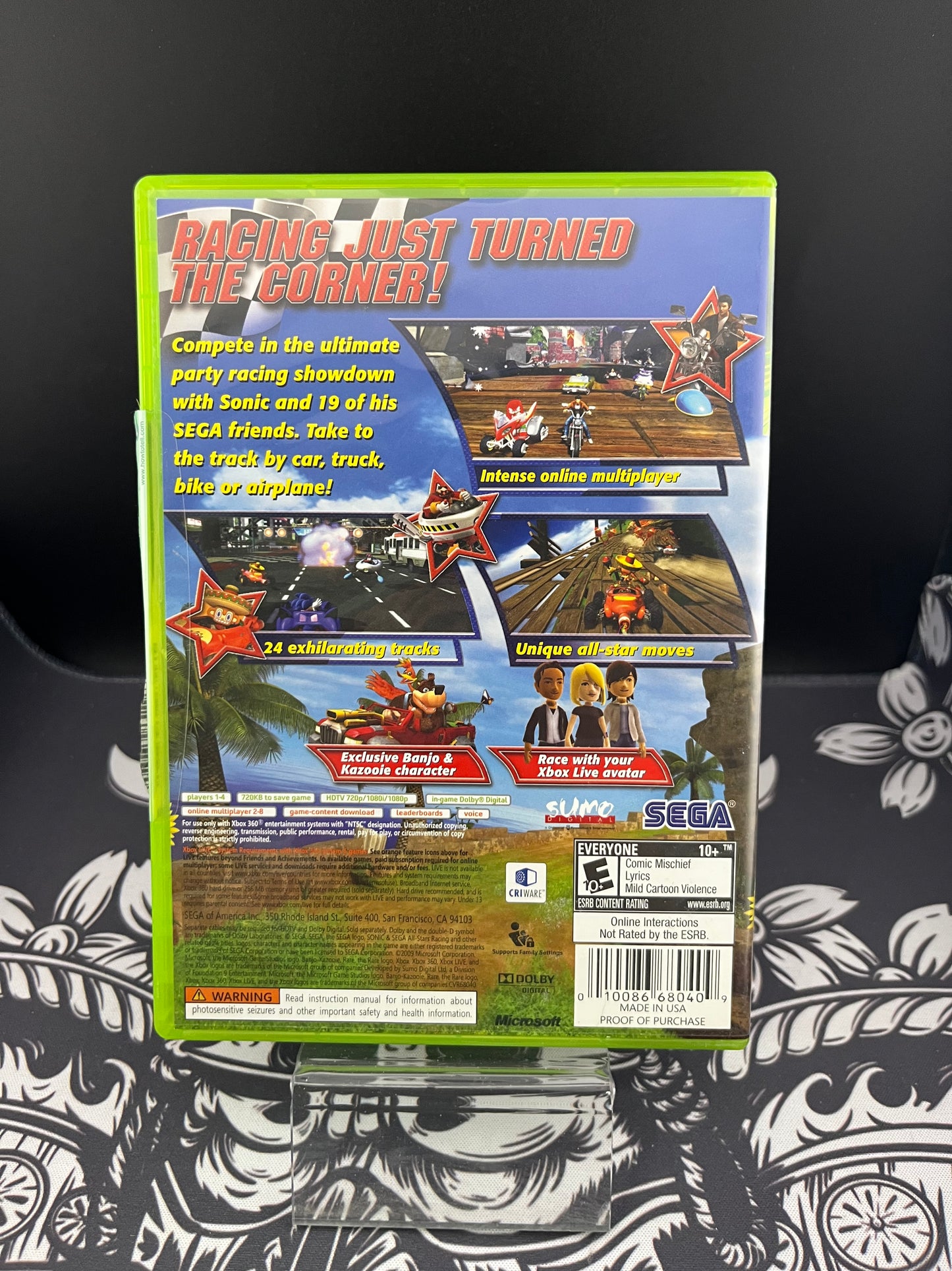 Sonic & Sega All-Stars Racing with Banjo-Kazooie Xbox 360 CIB