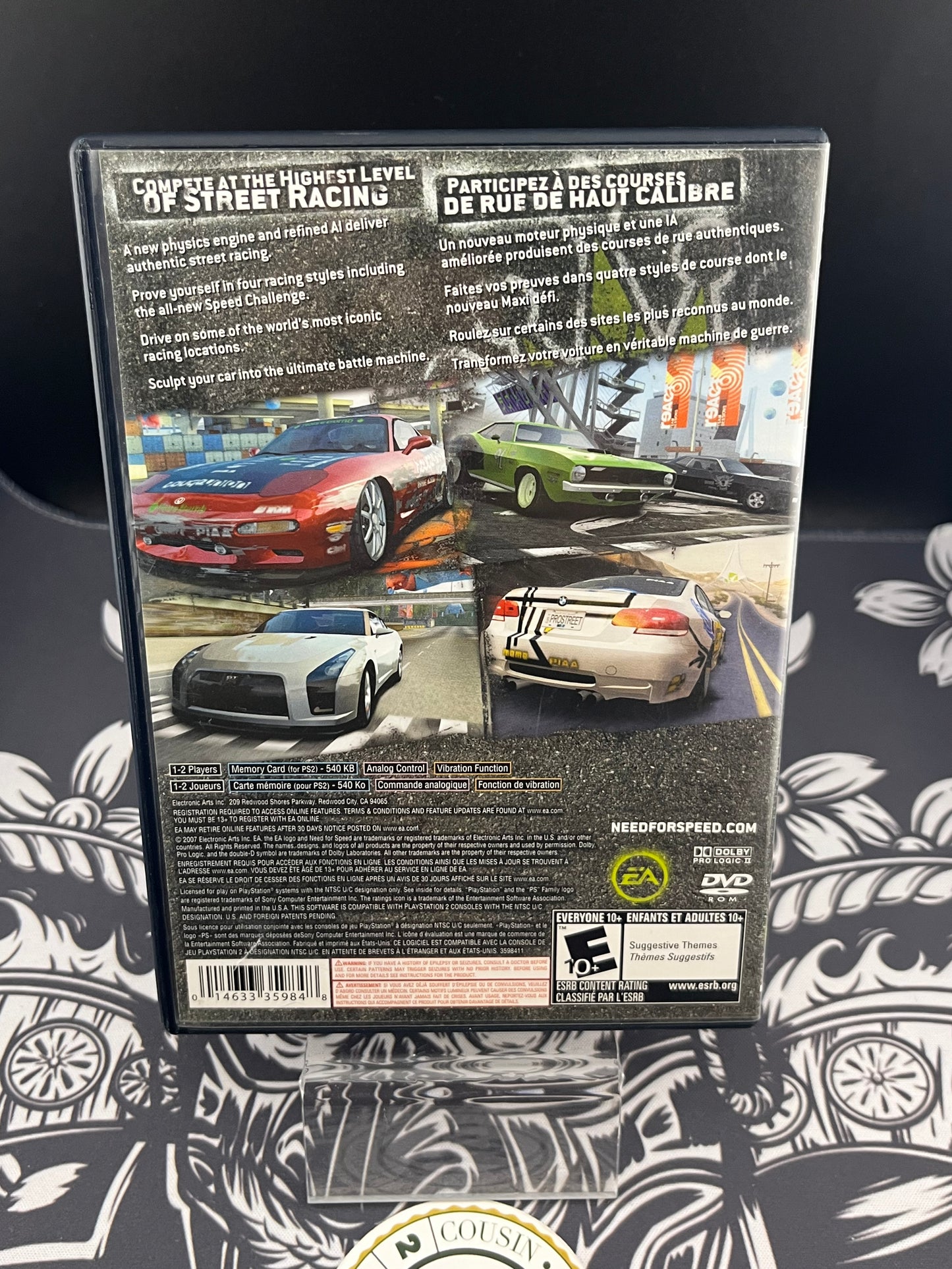 Need For Speed Pro Street PS2 CIB