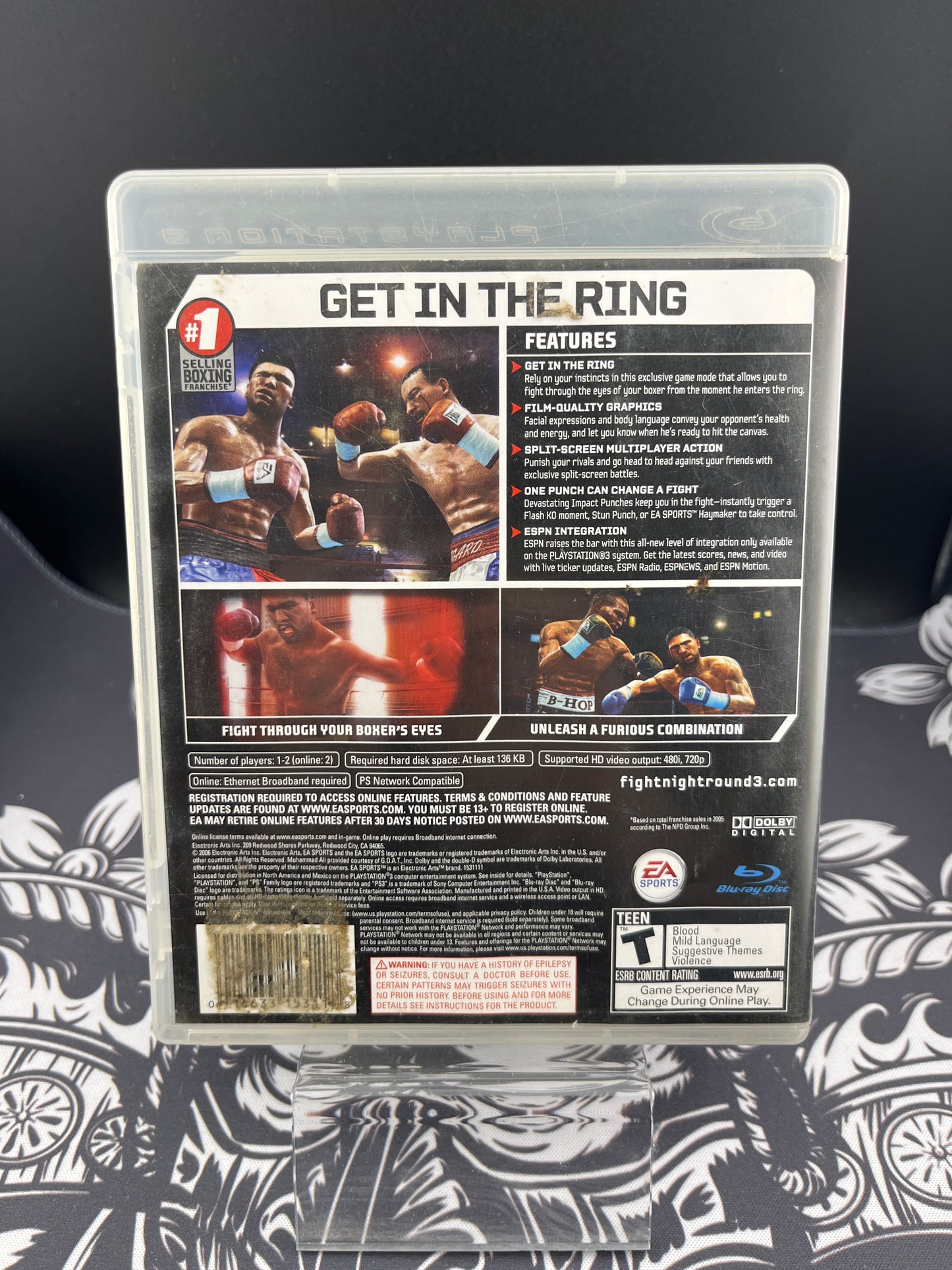 Fight Night Round 3 PS3 No Manual