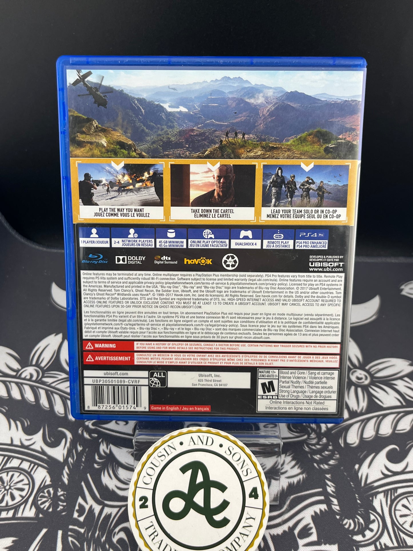 Ghost Recon Wildlands PS4 CIB