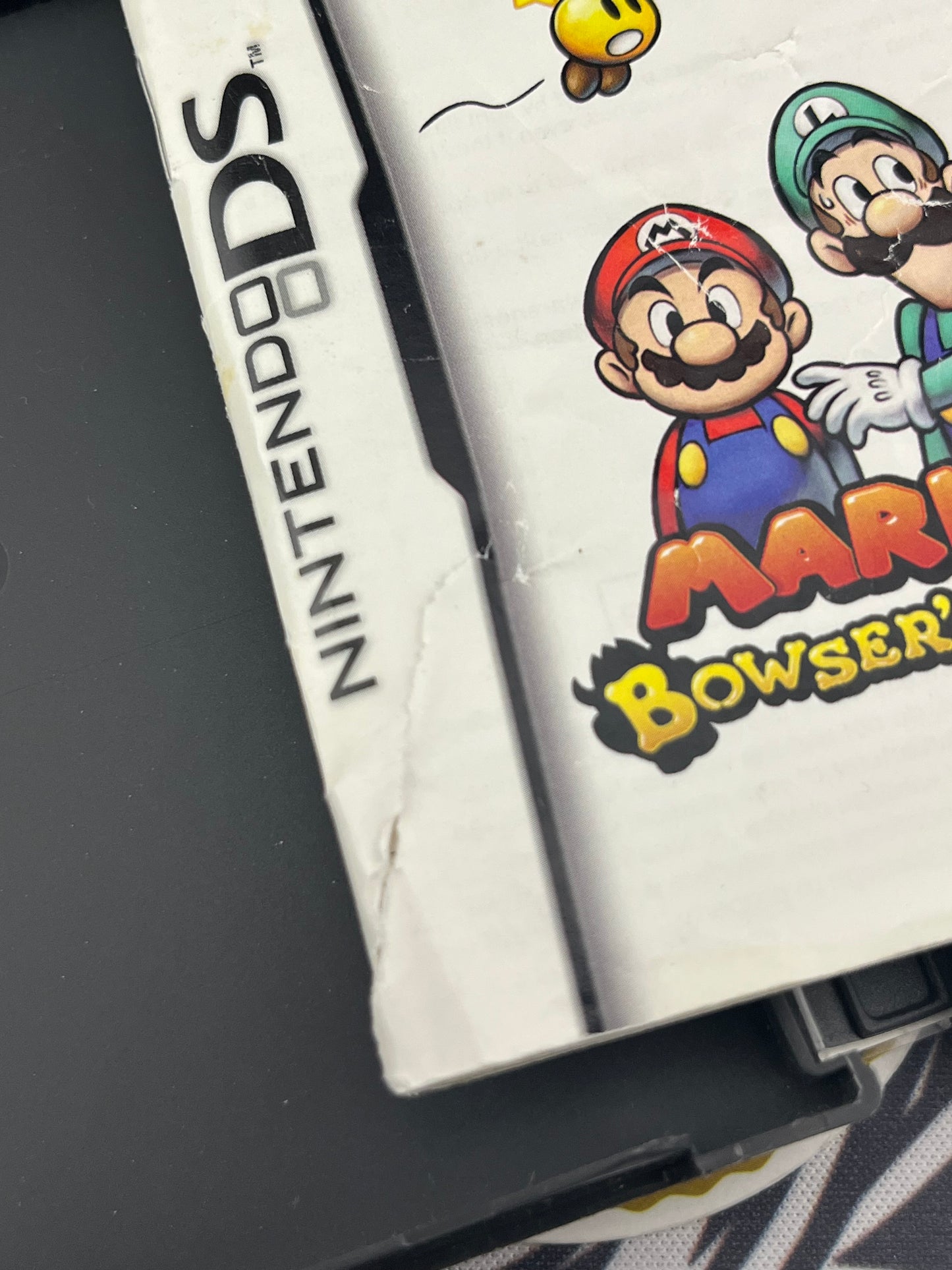 Mario and Luigi Bowser Inside Story (manual only + dmg)