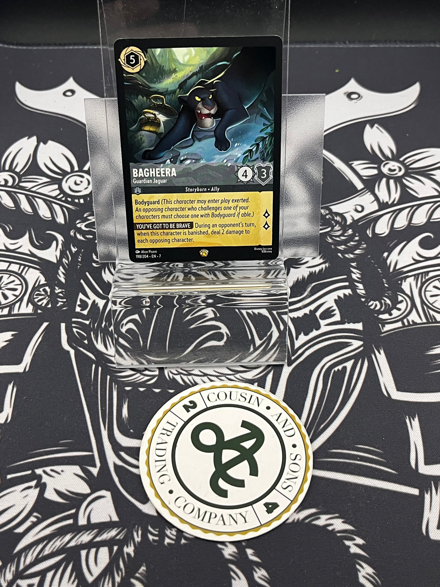 Bagheera - Guardian Jaguar 198/204 Disney Lorcana Archazia's Island LEGENDARY