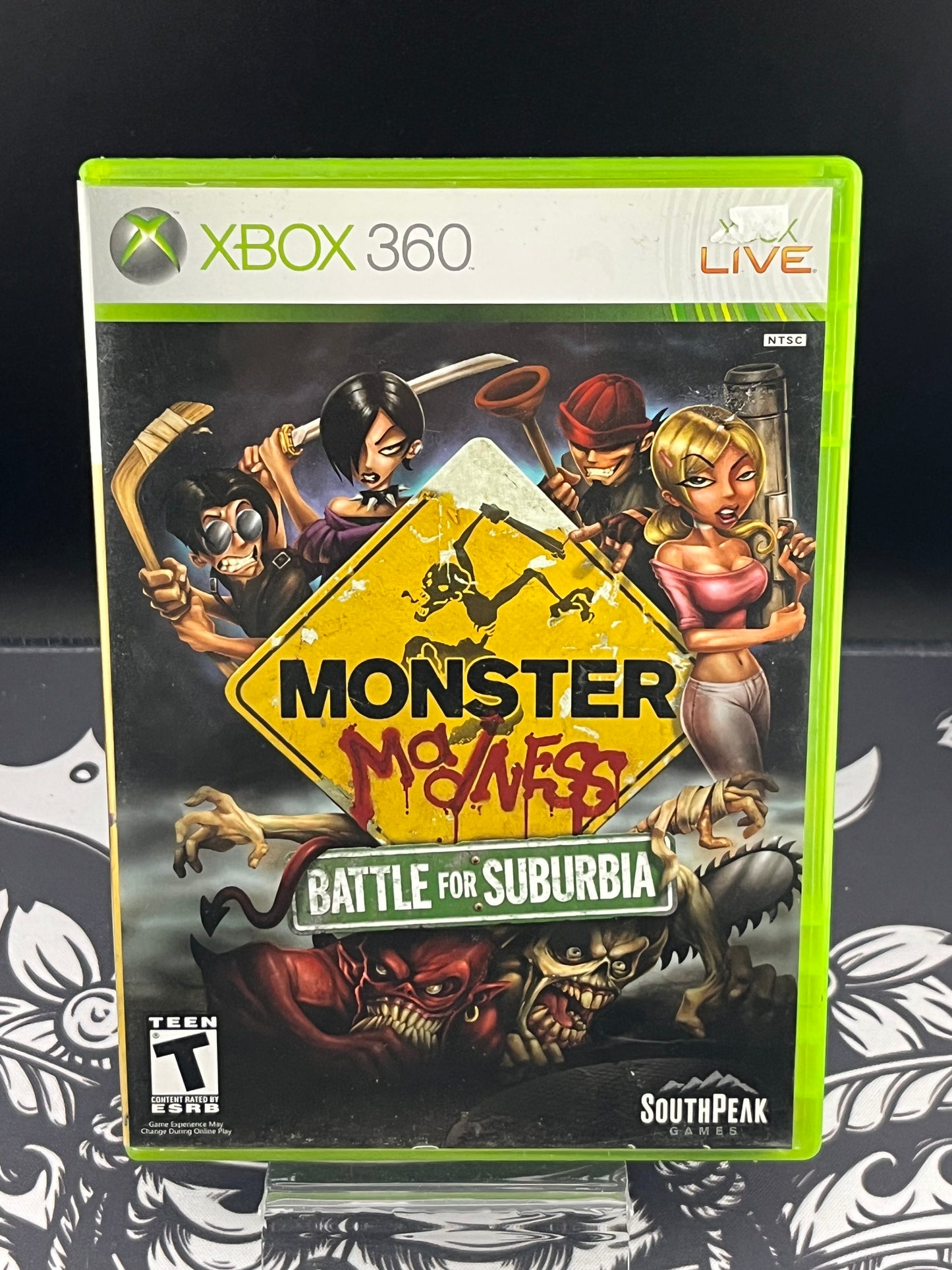 Monsters Madness Battle of Suburbia Xbox 360 CIB