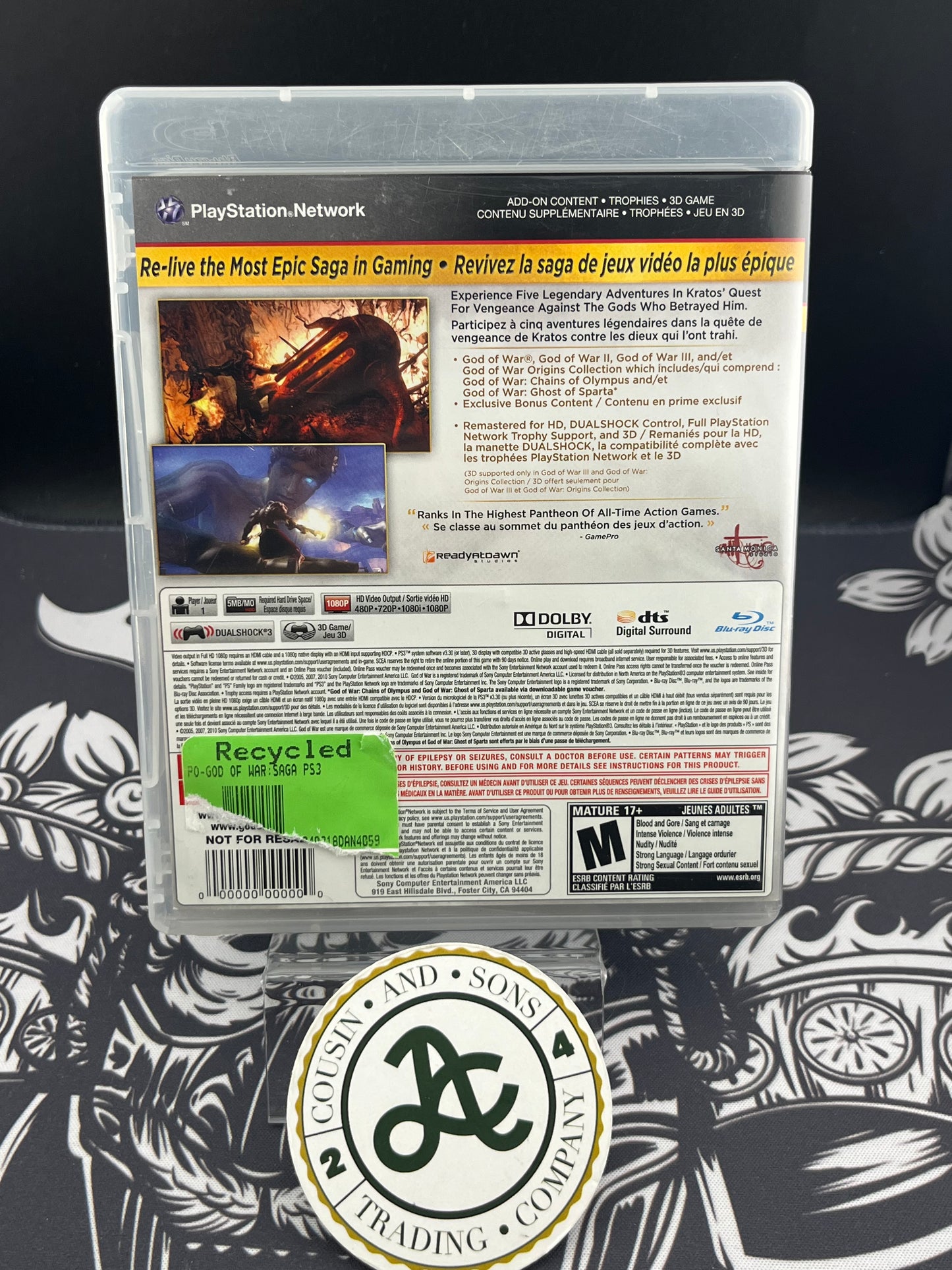 God of War Saga PS3 CIB