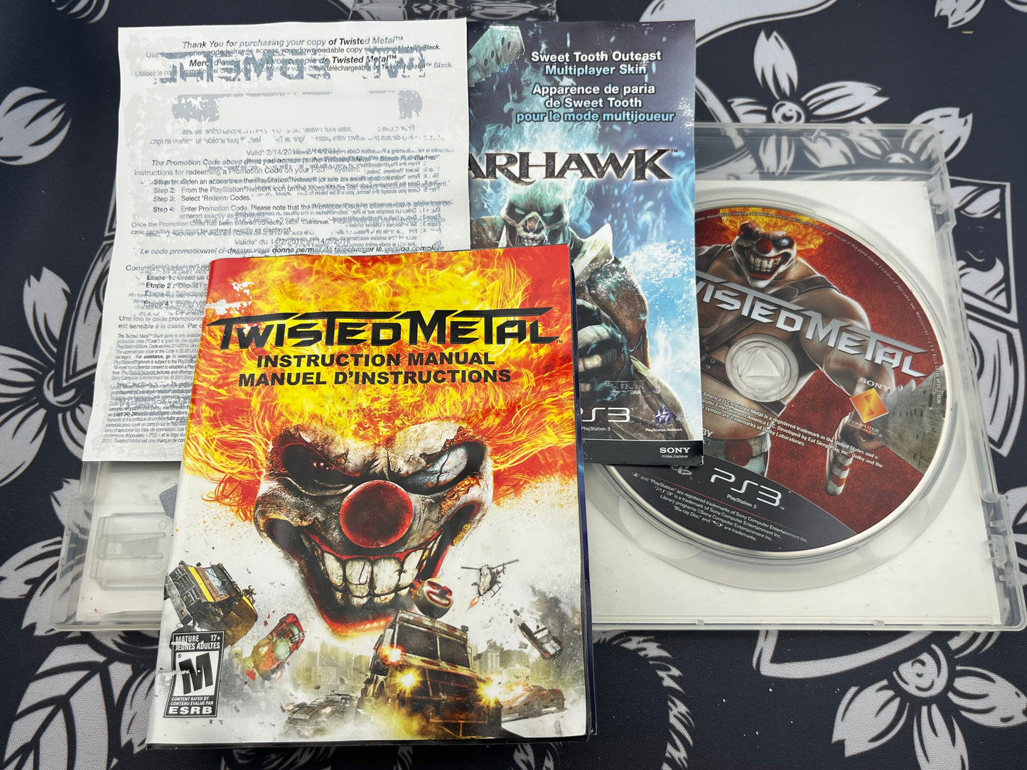 Twisted Metal Limited Edition PS3 CIB (Manual Water Damaged)