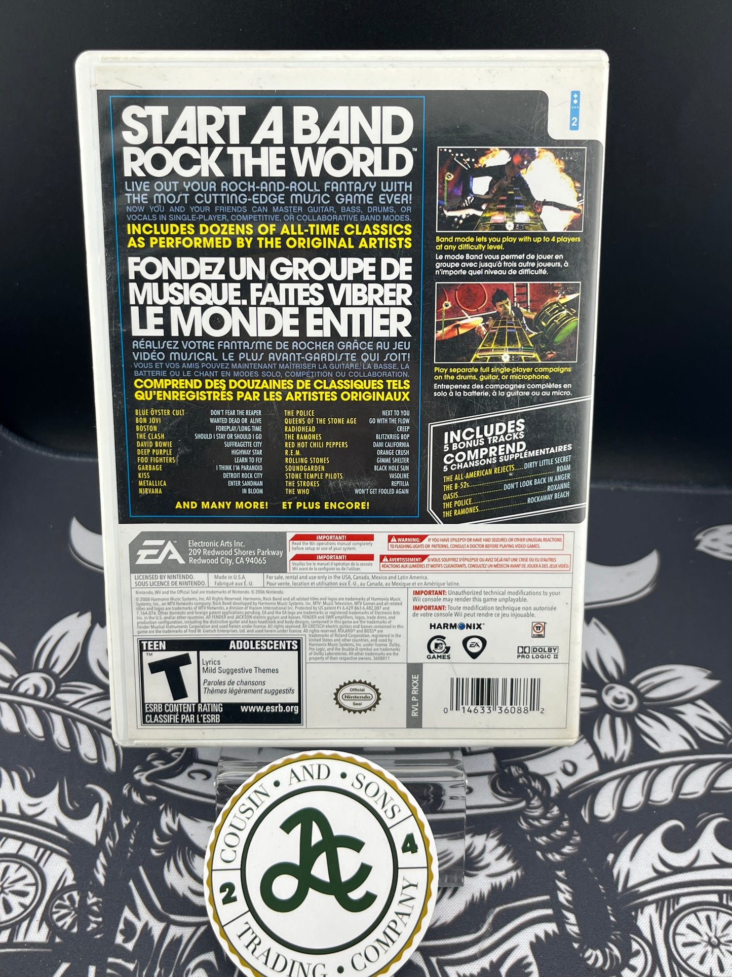Rock Band Wii CIB